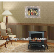 freestanding honed marble fireplace mantel